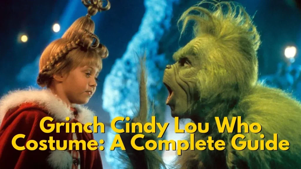 grinch cindy lou who costume