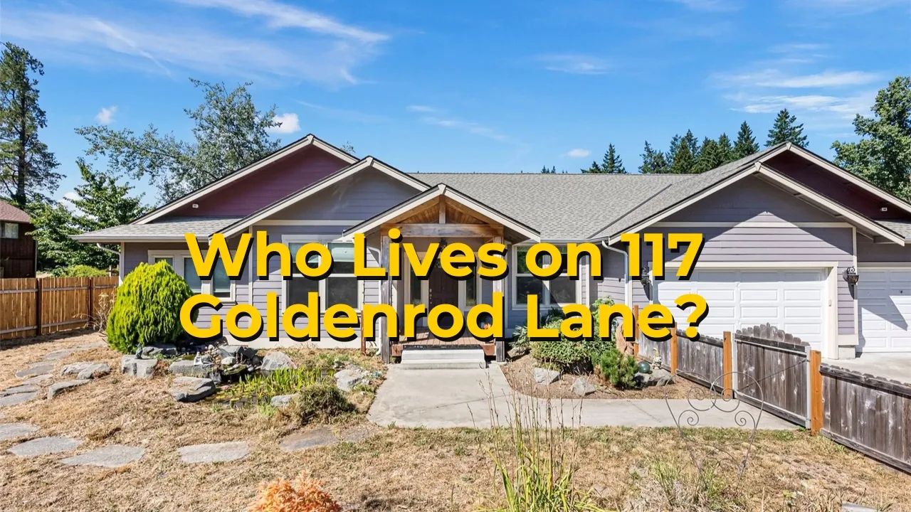 who live on 117 goldenrod lane