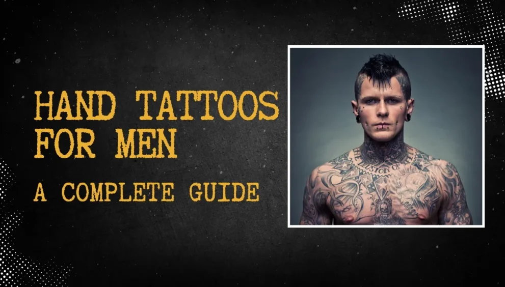 hand tattoos for men