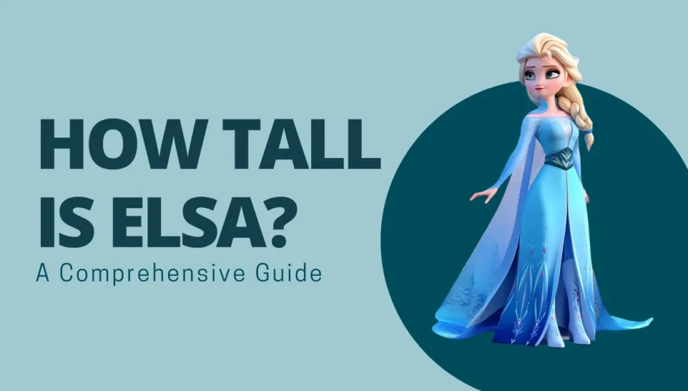 how tall is elsa