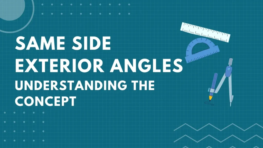 same side exterior angles