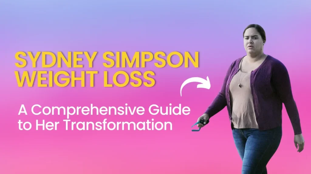 sydney simpson weight loss